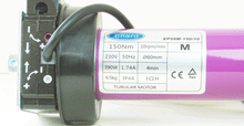 Load image into Gallery viewer, Ellard Tubular Motor 59 Series 150NM with Manual Override