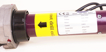 Load image into Gallery viewer, Ellard 45 Series - 40NM Tube Motor - Data Plate