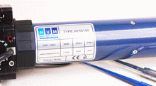 Load image into Gallery viewer, NVM Tubular Motor NT59 series 100NM 150NM with Manual Override
