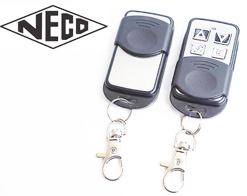 Neco eco remote control handset / key fob for roller shutter doors