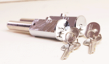 Load image into Gallery viewer, Roller shutter bullet lock pin locks round face replacement
