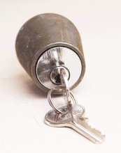 Load image into Gallery viewer, Roller shutter bullet lock pin locks round replacement with housing
