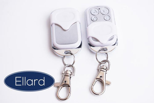 Ellard Genesis White Fob Remote for Roller Shutter 