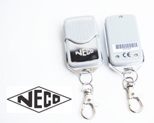 Load image into Gallery viewer, Neco mk1 remote control handsets /keyfobs for roller shutters and garage doors back
